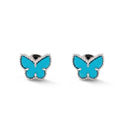Sweet Alhambra Turquoise Butterfly Earrings
