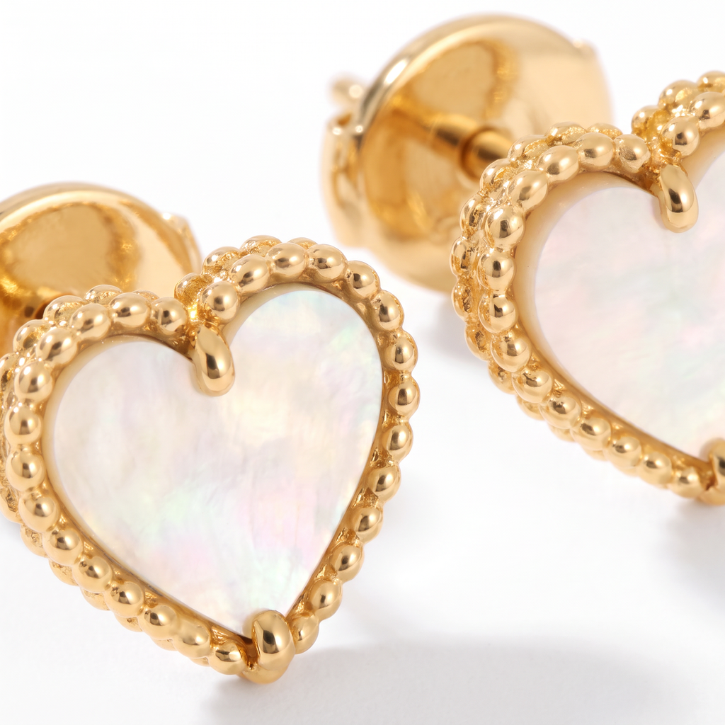 Sweet Hearts Stud Earrings
