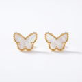 Sweet Mother of Pearl Butterfly Earrings