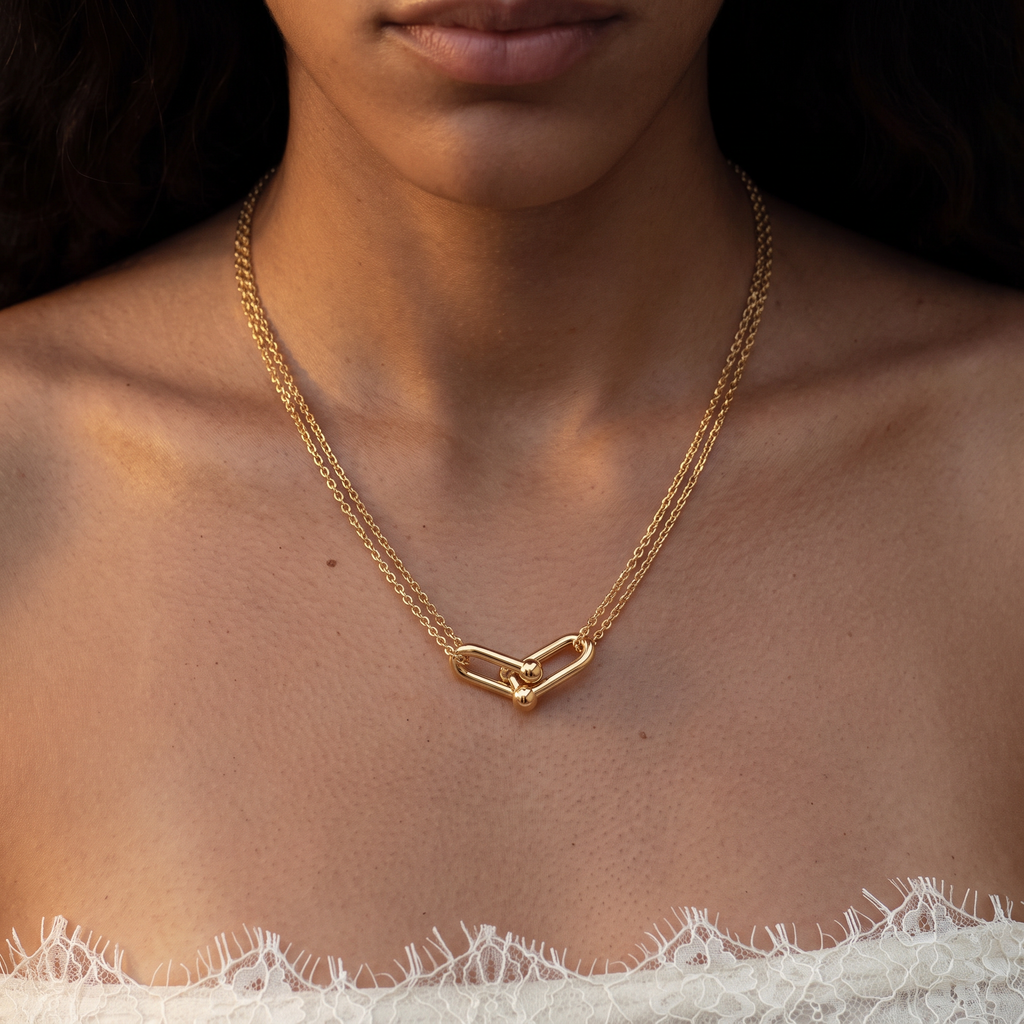 T HardWear Double Link Pendant Necklace