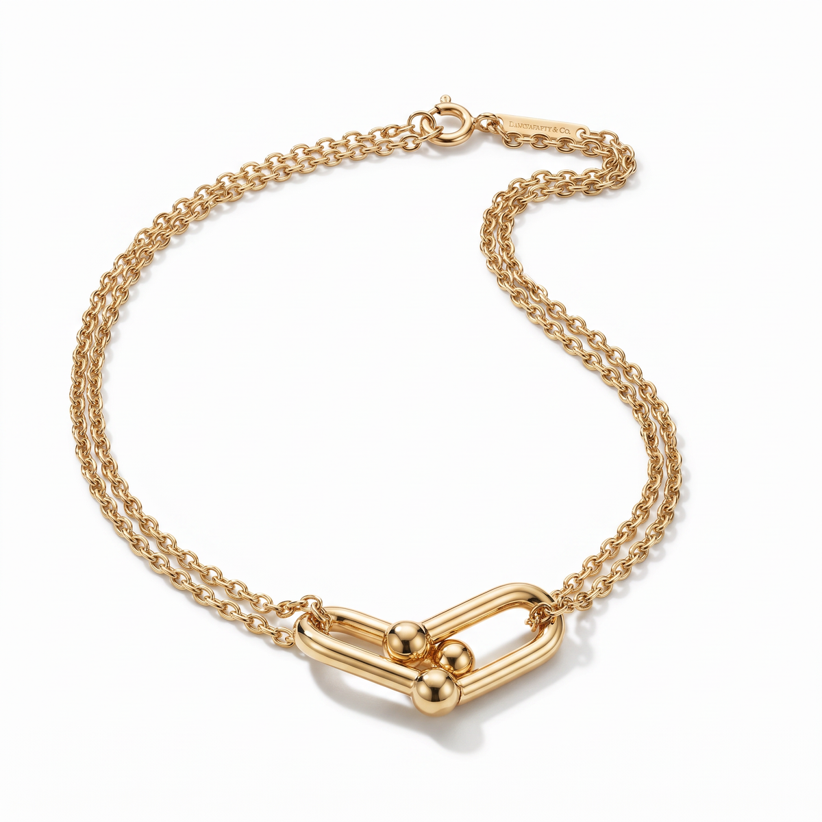 T HardWear Double Link Pendant Necklace