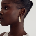 T Hardwear Full Diamond Large Link Earrings