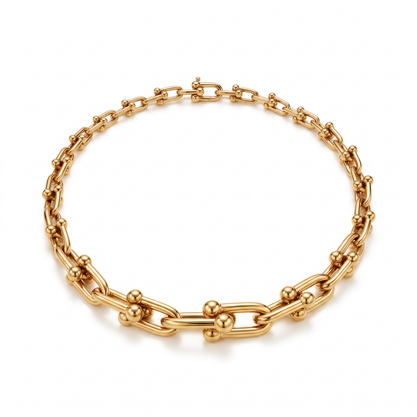 T HardWear Graduated Link Necklace