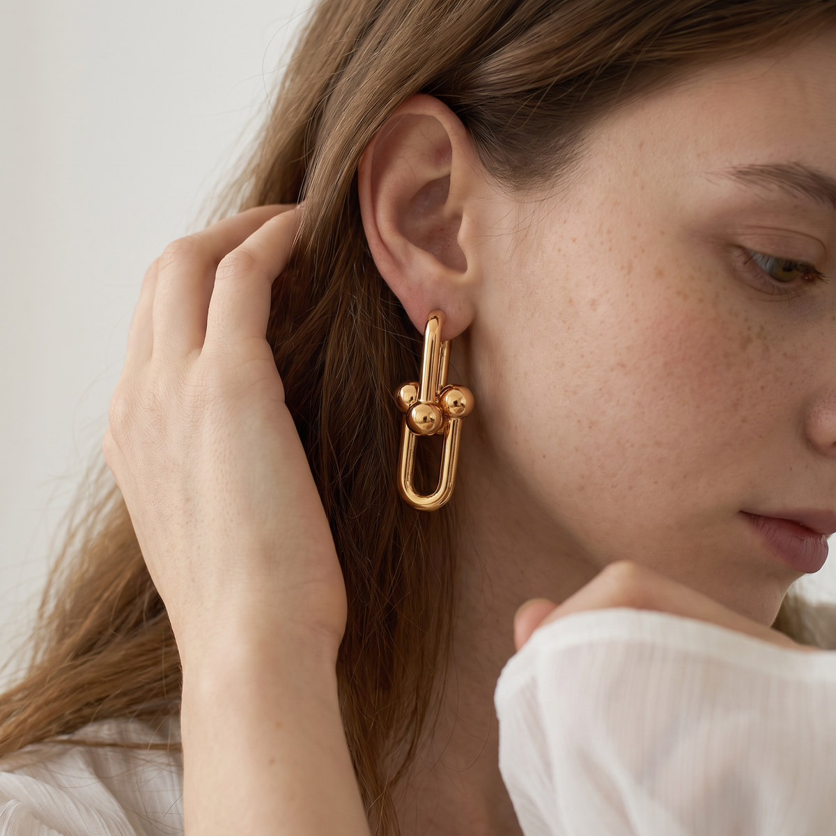T HardWear Link Earrings