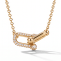 T HardWear Pavé Link Pendant Necklace