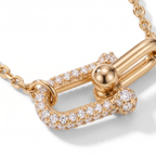 T HardWear Pavé Link Pendant Necklace