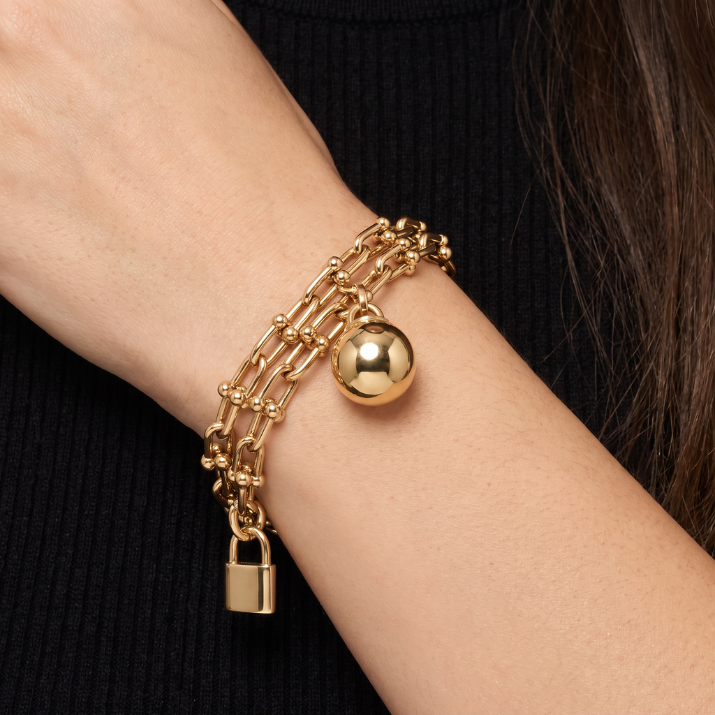 T HardWear Small Wrap Bracelet