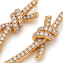 T Knot Full-pavé Earrings