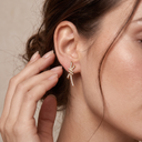 T Knot Full-pavé Earrings
