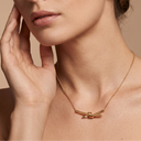 T Knot Pendant Necklace