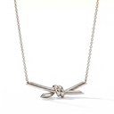 T Knot Pendant Necklace