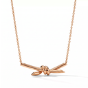 T Knot Pendant Necklace