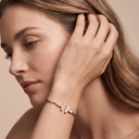 T Pearl Wire Bracelet