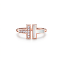 T Pearl Wire Ring