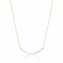 T Smile Pendant Necklace