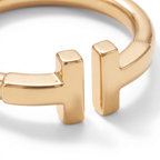 T Wire Cuff Ring