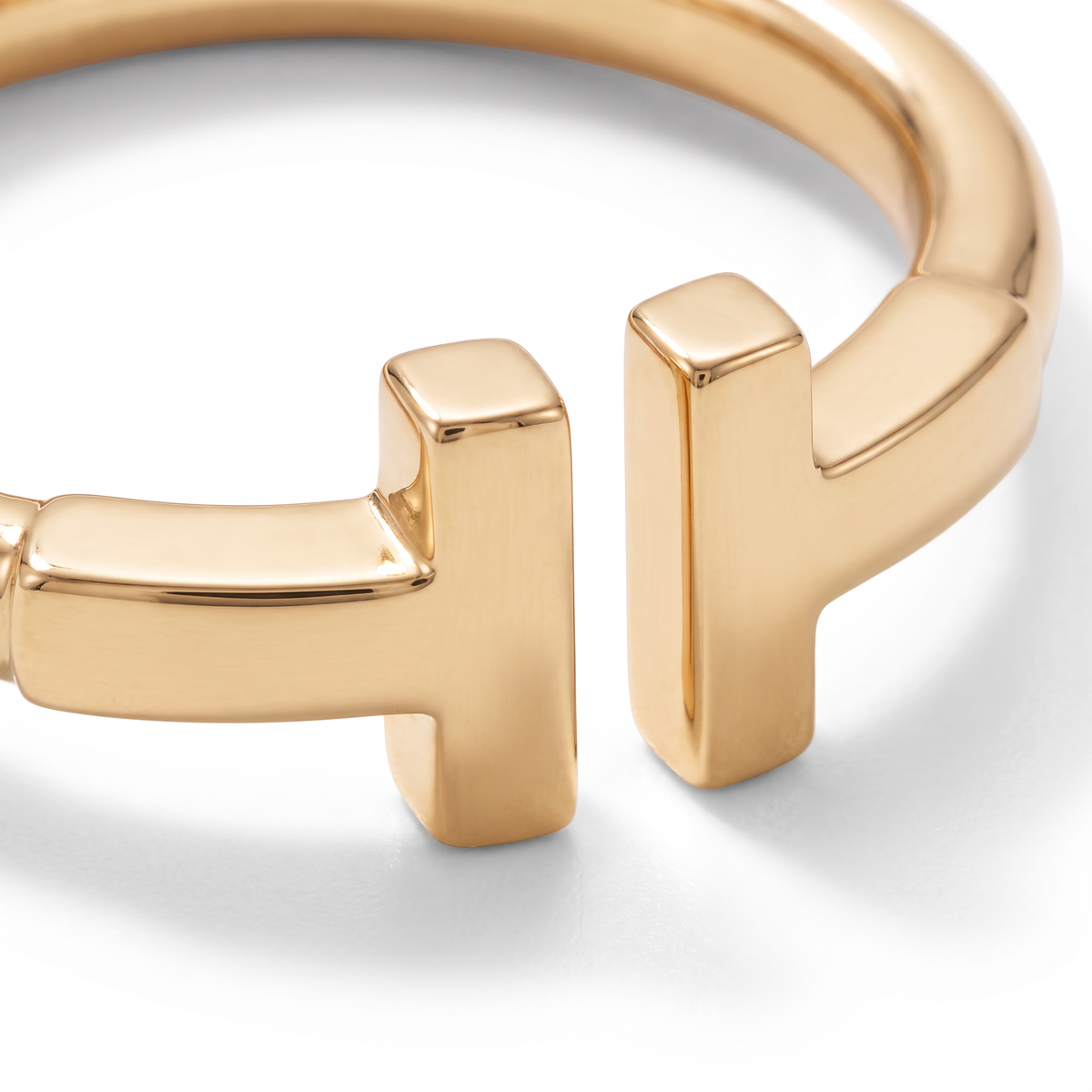 T Wire Cuff Ring