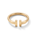 T Wire Cuff Ring