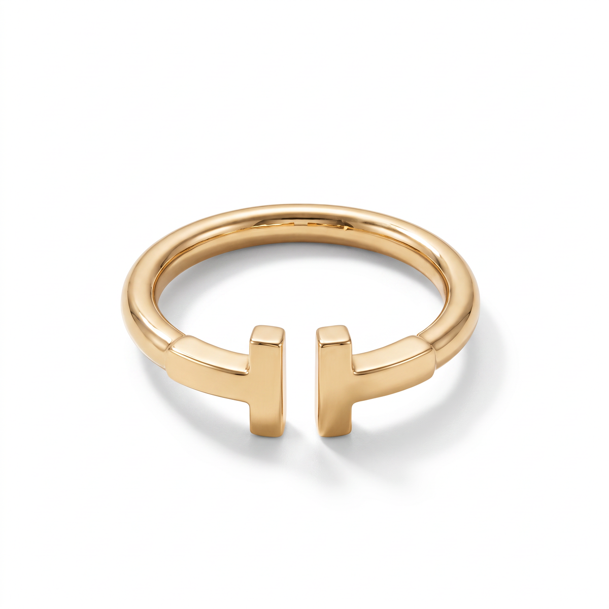 T Wire Cuff Ring