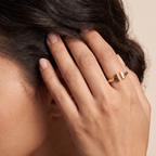 T Wire Cuff Ring
