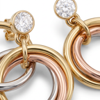 Trinity 1 Diamond Earrings