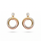 Trinity 1 Diamond Earrings