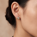 Trinity 1 Diamond Stud Earrings
