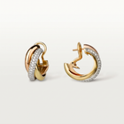 Trinity Pavé Diamonds Earrings