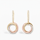 Trinity Pavé Drop Earrings