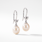 Olive Leaf Pearl Earrings
