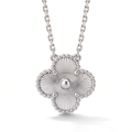 Vintage Alhambra Fluted Clover 1 Motifs Necklace