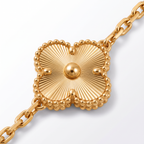 Vintage Alhambra Fluted Clover 5 Motifs Bracelet