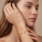 Vintage Alhambra Fluted Clover 5 Motifs Bracelet