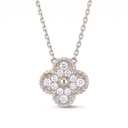 Vintage Alhambra Pavé 1 Motif Necklace