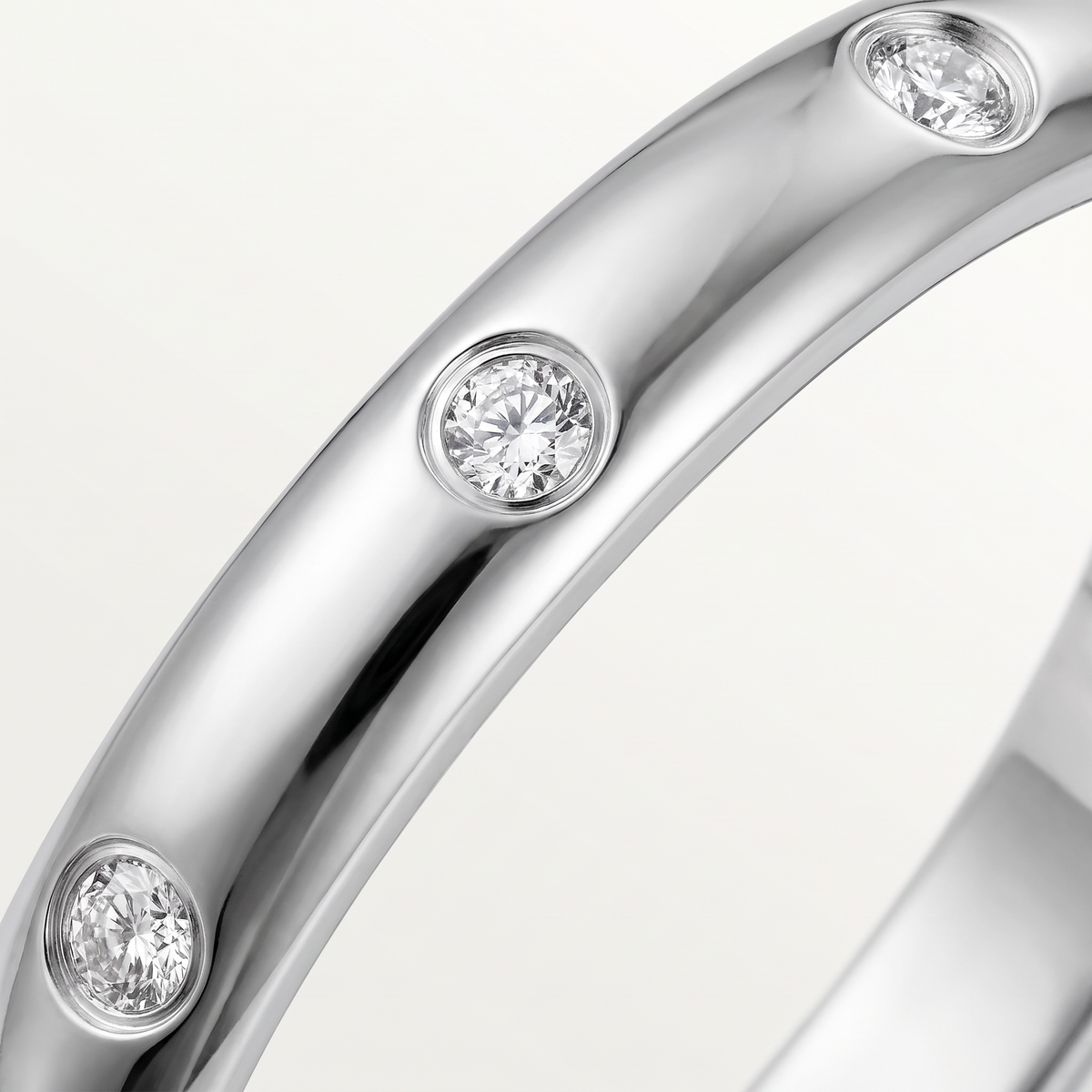 Wedding 3 Diamonds Band Ring