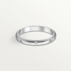 Wedding 3 Diamonds Band Ring