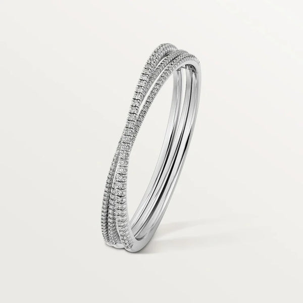 White Gold Bracelets Aura with Starlit Gem