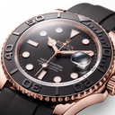 Yacht-Master 126655 Rose Gold Oysterflex Automatic Watch