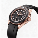 Yacht-Master 126655 Rose Gold Oysterflex Automatic Watch
