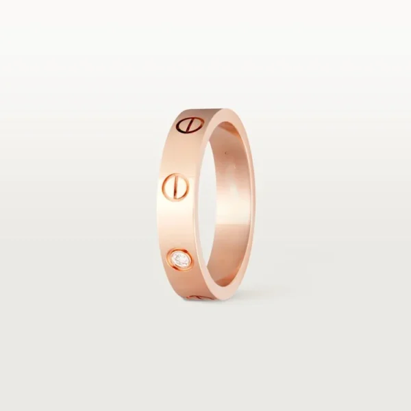 Pink Gold Reverie – A Diamond Dream Forged in Flame, small model