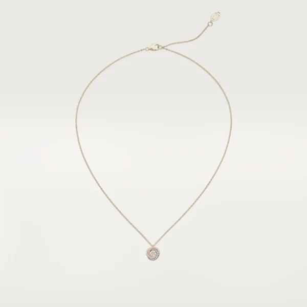 Bound by Grace – Elegant Knot Necklace in Gold Symbolizing Endless Connection