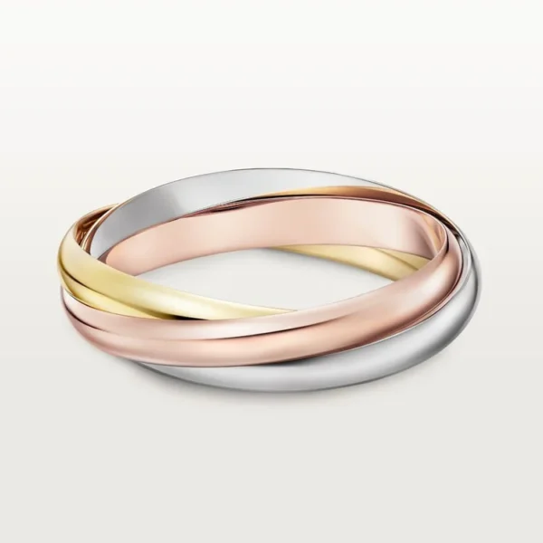 Bracelet Gold Three-tone with Lustrous Finish Extra-large model