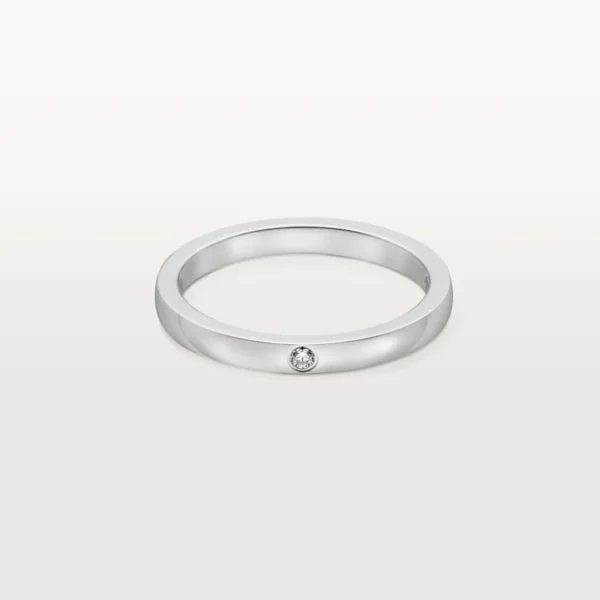 Platinum Gold Dew Of Morning – A Simple Yet Elegant Diamond Ring