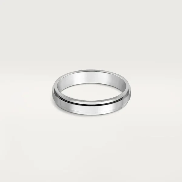 Platinum Gold Flow of Harmony – The Language of Simplicity and Beauty, 3.5 mm width