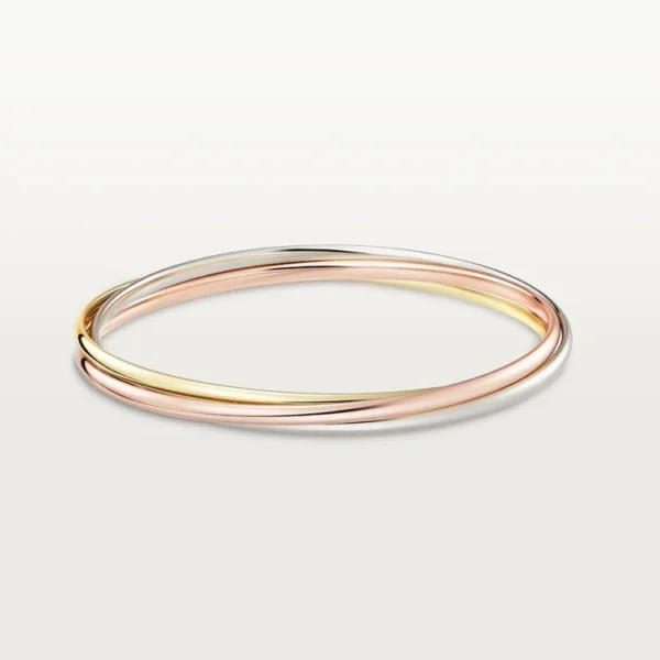Bracelet Gold Three-tone with Lustrous Finish, Small model