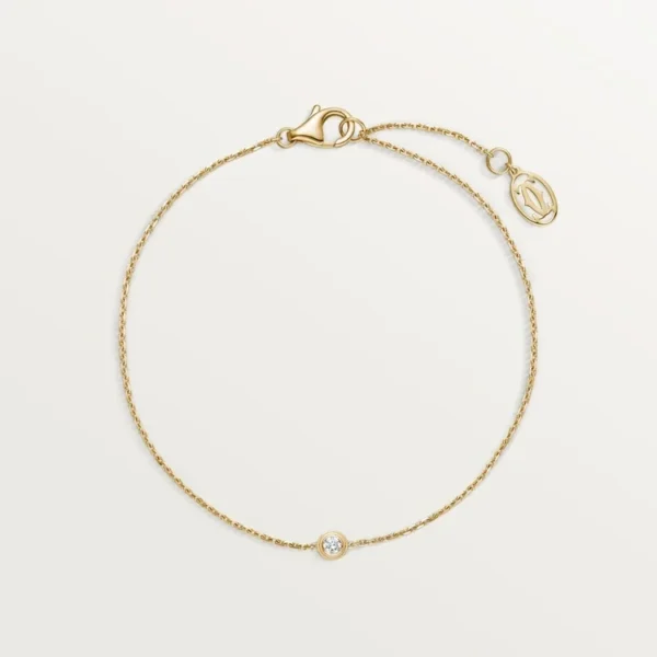 Gold TwinkleVelvet with Crystal Dot, Mini model