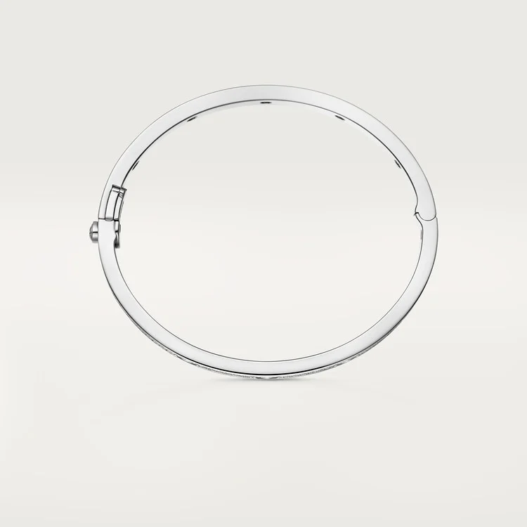 White Gold Harmony in 12 Stones – Timeless Balance Band Classic model 4