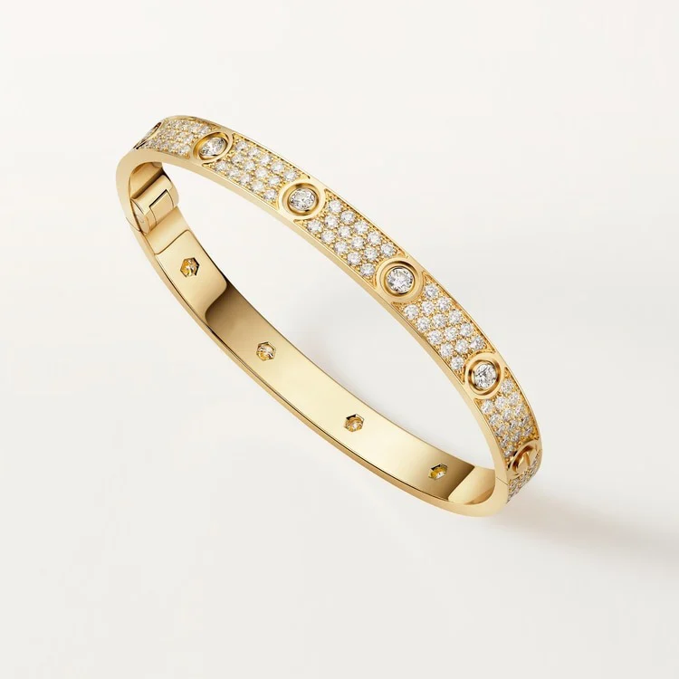Yellow Gold Harmony in 10 Stones – Timeless Balance Band 3
