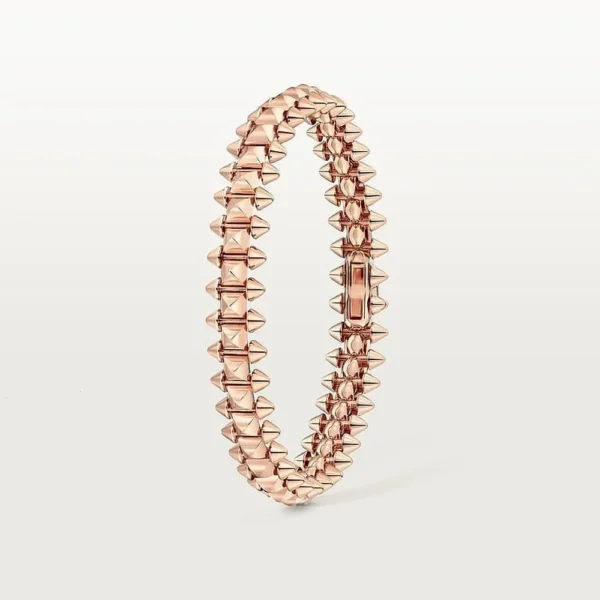 Clash Rose Gold Tone Flexible Bracelet Jewelry Gift Ideas