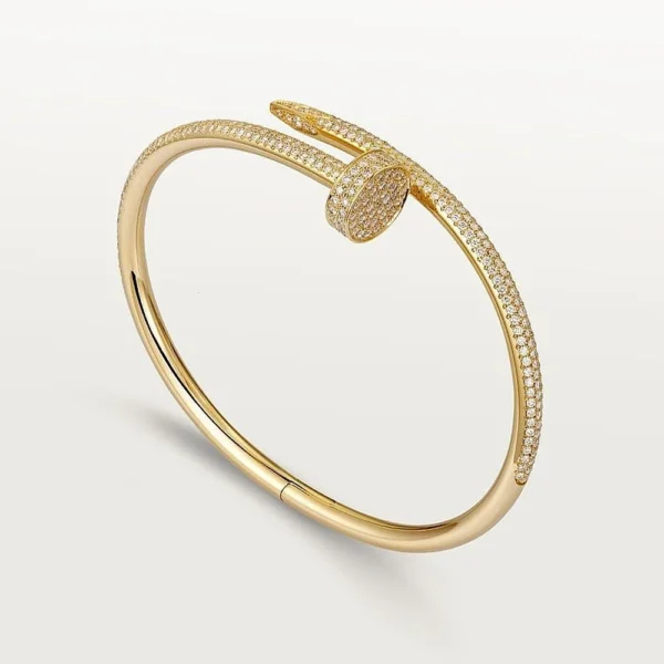 Juste Un Clou Bracelet Yellow Gold Tone Classic Design Jewelry Gift Ideas